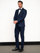 Carica l'immagine nel visualizzatore di Gallery, Abito con riporti in raso