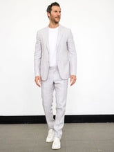 Carica l'immagine nel visualizzatore di Gallery, Completo 100% lino straight fit