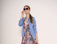 Carica l'immagine nel visualizzatore di Gallery, Camicia di jeans con tasche frontali