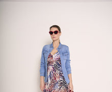 Carica l'immagine nel visualizzatore di Gallery, Camicia di jeans con tasche frontali