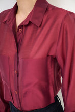 Carica l'immagine nel visualizzatore di Gallery, Camicia da donna cropped basic