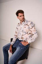 Carica l'immagine nel visualizzatore di Gallery, Camicia floreale in cotone leggero