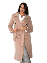 Carica l'immagine nel visualizzatore di Gallery, Cappotto lungo doppiopetto
