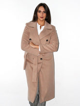 Carica l'immagine nel visualizzatore di Gallery, Cappotto lungo doppiopetto