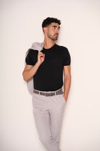 Carica l'immagine nel visualizzatore di Gallery, Cintura in pelle con fibbia anticata