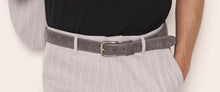 Carica l'immagine nel visualizzatore di Gallery, Cintura in pelle con fibbia anticata