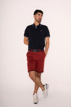 Carica l'immagine nel visualizzatore di Gallery, Cintura con doppio passante e cuciture a contrasto