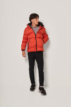 Carica l'immagine nel visualizzatore di Gallery, Piumino uomo con cappuccio