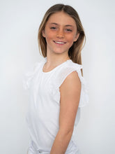 Carica l'immagine nel visualizzatore di Gallery, Maglietta con maniche volant