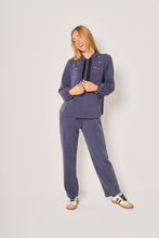 Carica l'immagine nel visualizzatore di Gallery, Felpa tuta donna con dettagli gioiello