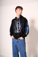 Carica l'immagine nel visualizzatore di Gallery, Felpa iomo con stampa “Los Angeles” e cappuccio