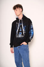 Carica l'immagine nel visualizzatore di Gallery, Felpa iomo con stampa “Los Angeles” e cappuccio
