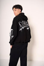 Carica l'immagine nel visualizzatore di Gallery, Felpa oversize con stampa fronte retro