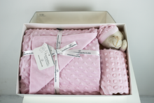 Carica l'immagine nel visualizzatore di Gallery, Copertina culla in buddle double face con dou-dou orsetto