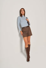 Carica l'immagine nel visualizzatore di Gallery, Pantaloncino gessato donna