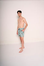 Carica l'immagine nel visualizzatore di Gallery, Costume da bagno uomo con stampa tropicale