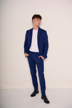 Carica l'immagine nel visualizzatore di Gallery, Scarpa Derby blu