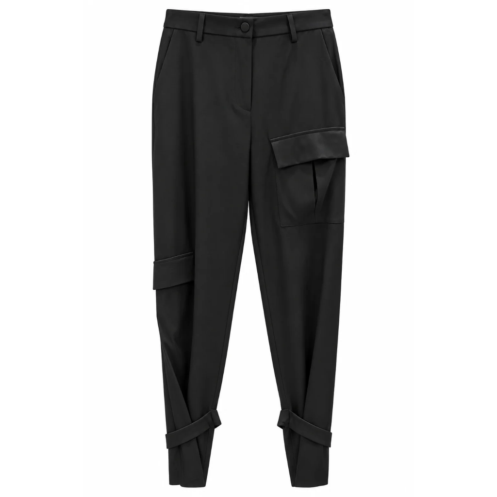PANTALONE CON TASCA LATERALE
