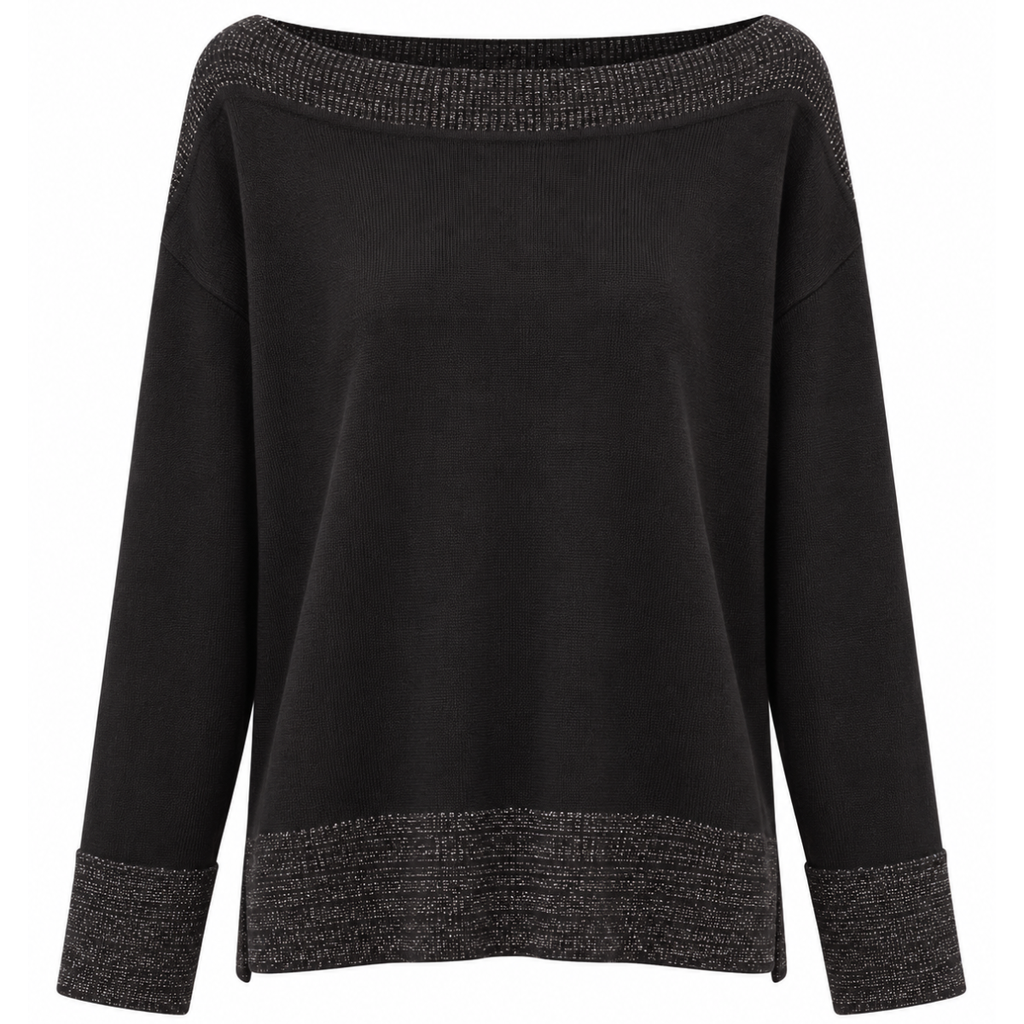 MAGLIA SCOLLO A BARCHETTA