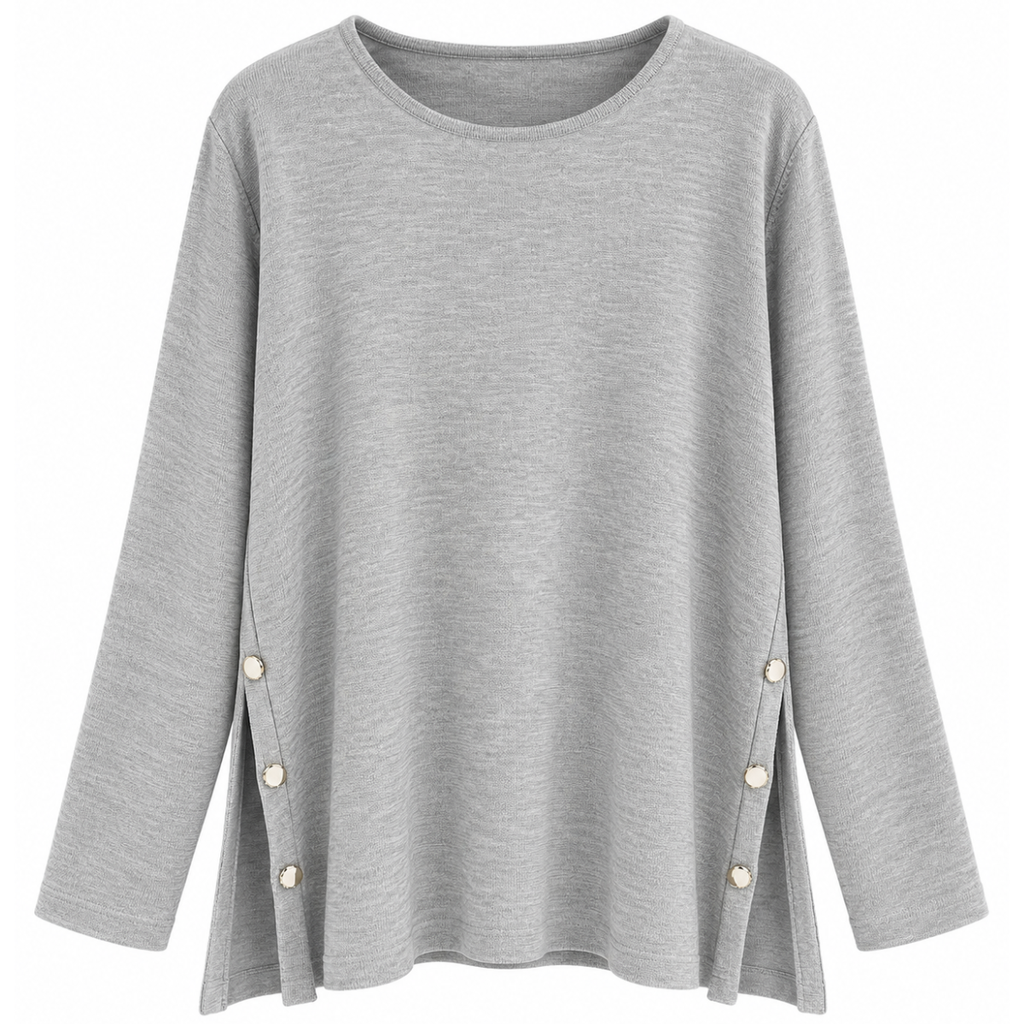 MAGLIA CON BOTTONI LATERALI