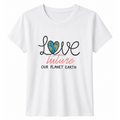 T-SHIRT CON SCRITTA