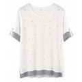 T-SHIRT CON STRASS