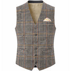 Gilet uomo fantasia a quadri