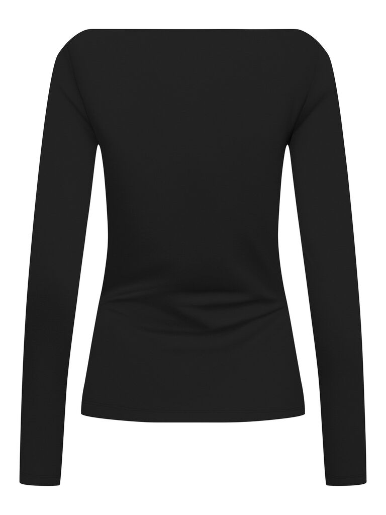 Maglia donna a righe manica lunga