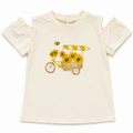 T-SHIRT CON STAMPA FIORI