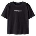 T-SHIRT CON SCRITTA FRONTE E RETRO
