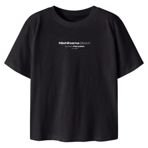T-SHIRT CON SCRITTA FRONTE E RETRO