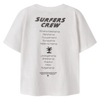 T-SHIRT CON SCRITTA FRONTE E RETRO
