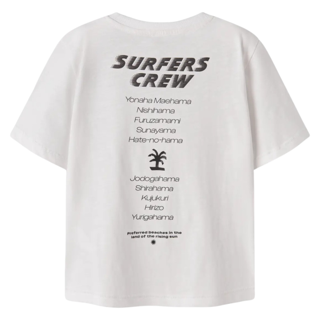 T-SHIRT CON SCRITTA FRONTE E RETRO
