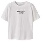 T-SHIRT CON SCRITTA FRONTE E RETRO
