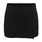 Gonna Donna Mini con Spacco Laterale – Nero