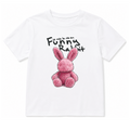 T-SHIRT GIROCOLLO CON STAMPA