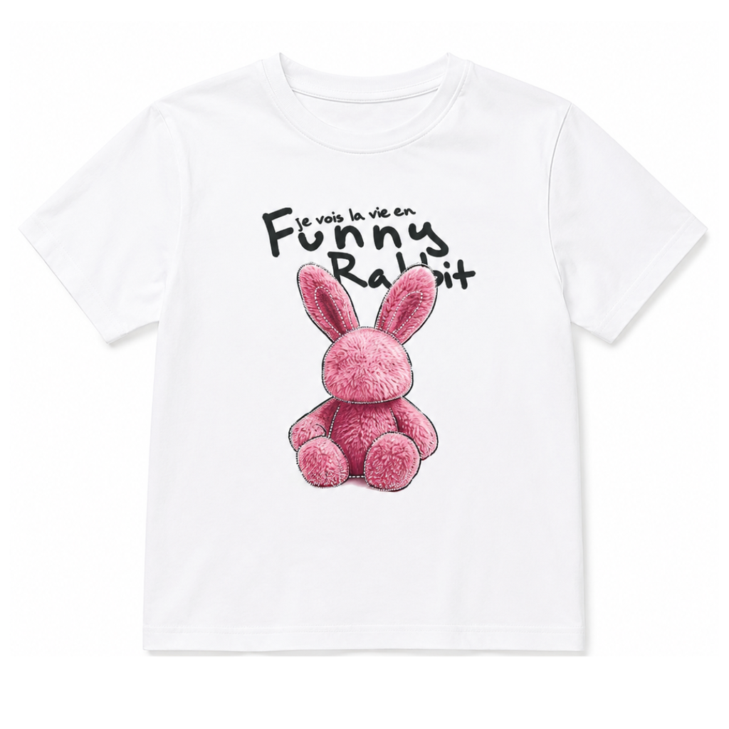 T-SHIRT GIROCOLLO CON STAMPA