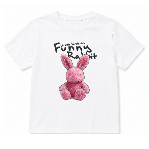 T-SHIRT GIROCOLLO CON STAMPA