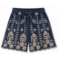 SHORTS CON RICAMI