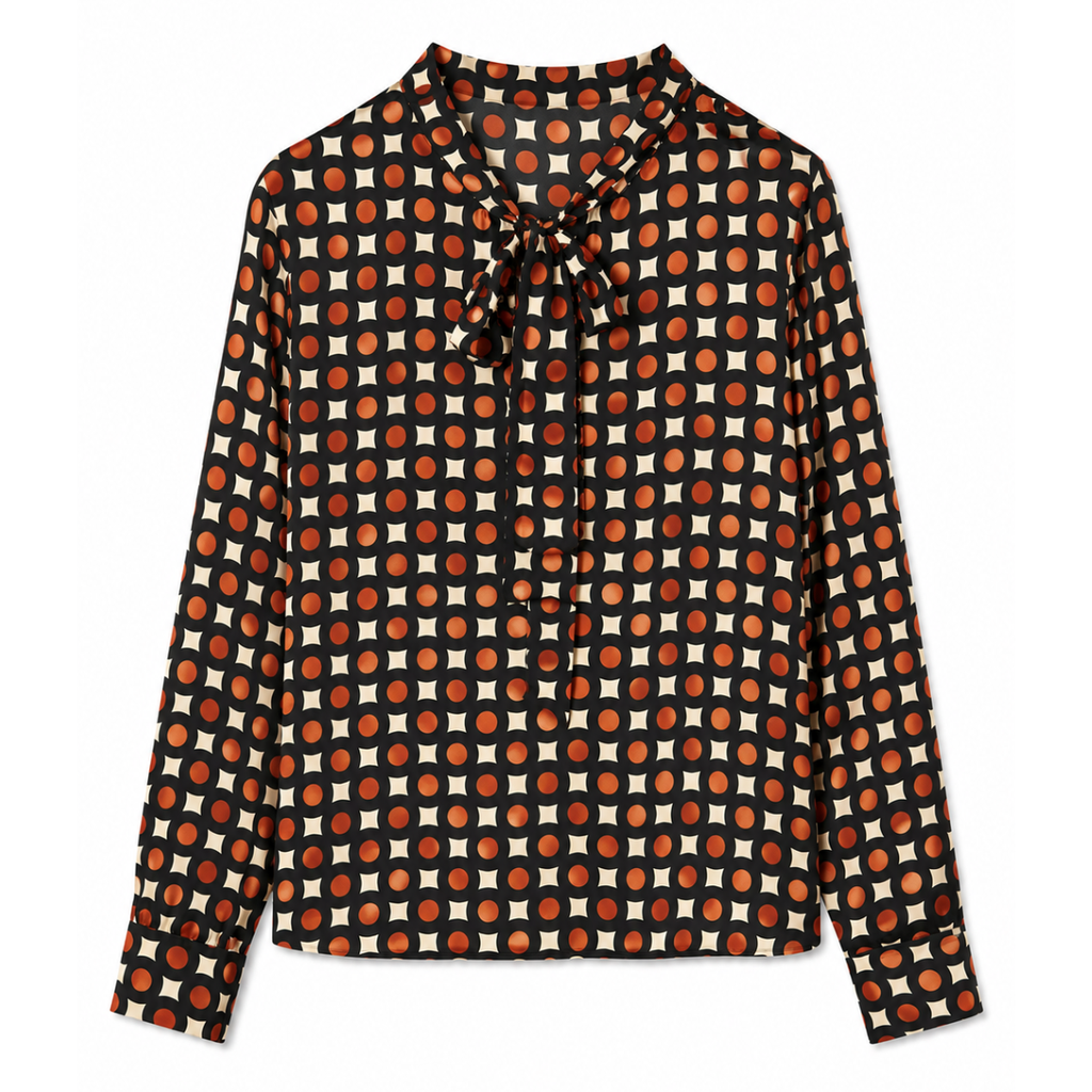 BLUSA FANTASIA GEOMETRICA