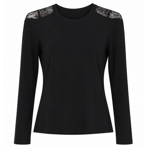 T-SHIRT CON PIZZO