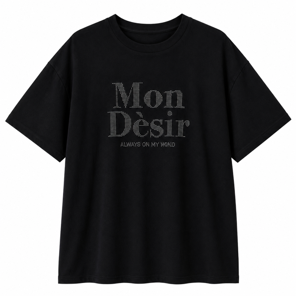 T-SHIRT CON GLITTER