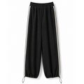 PANTALONE CON BANDE LATERALI