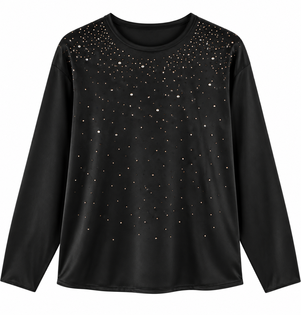 T-SHIRT CON STRASS