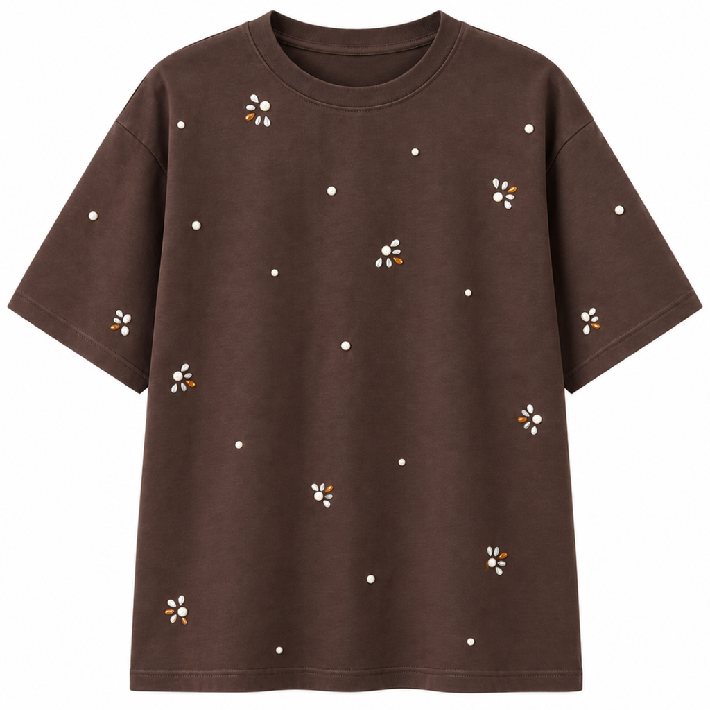T-SHIRT CON APPLICAZIONI
