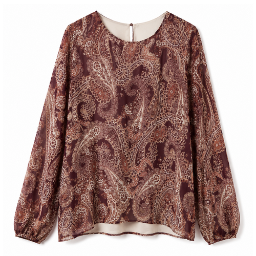 BLUSA A MANICA LUNGA