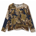 BLUSA A MANICA LUNGA