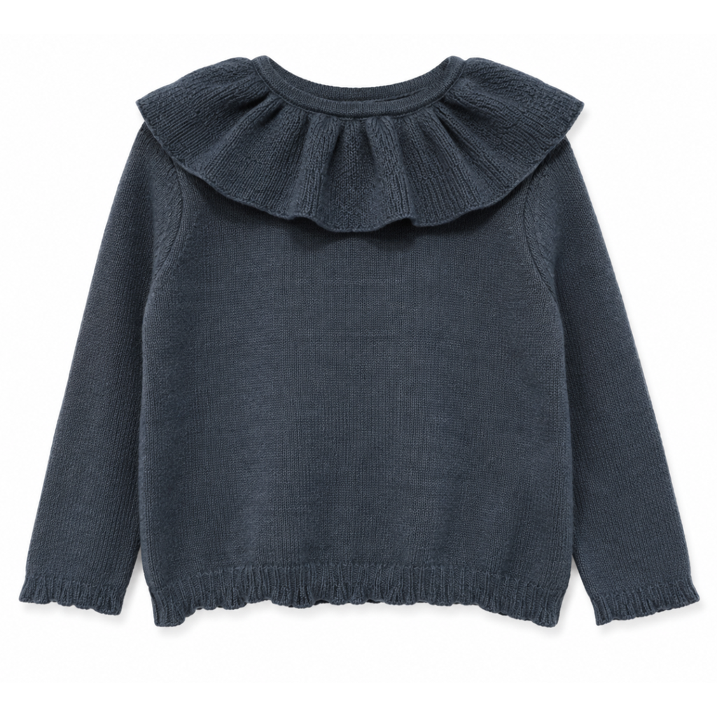 MAGLIA CON VOLANT