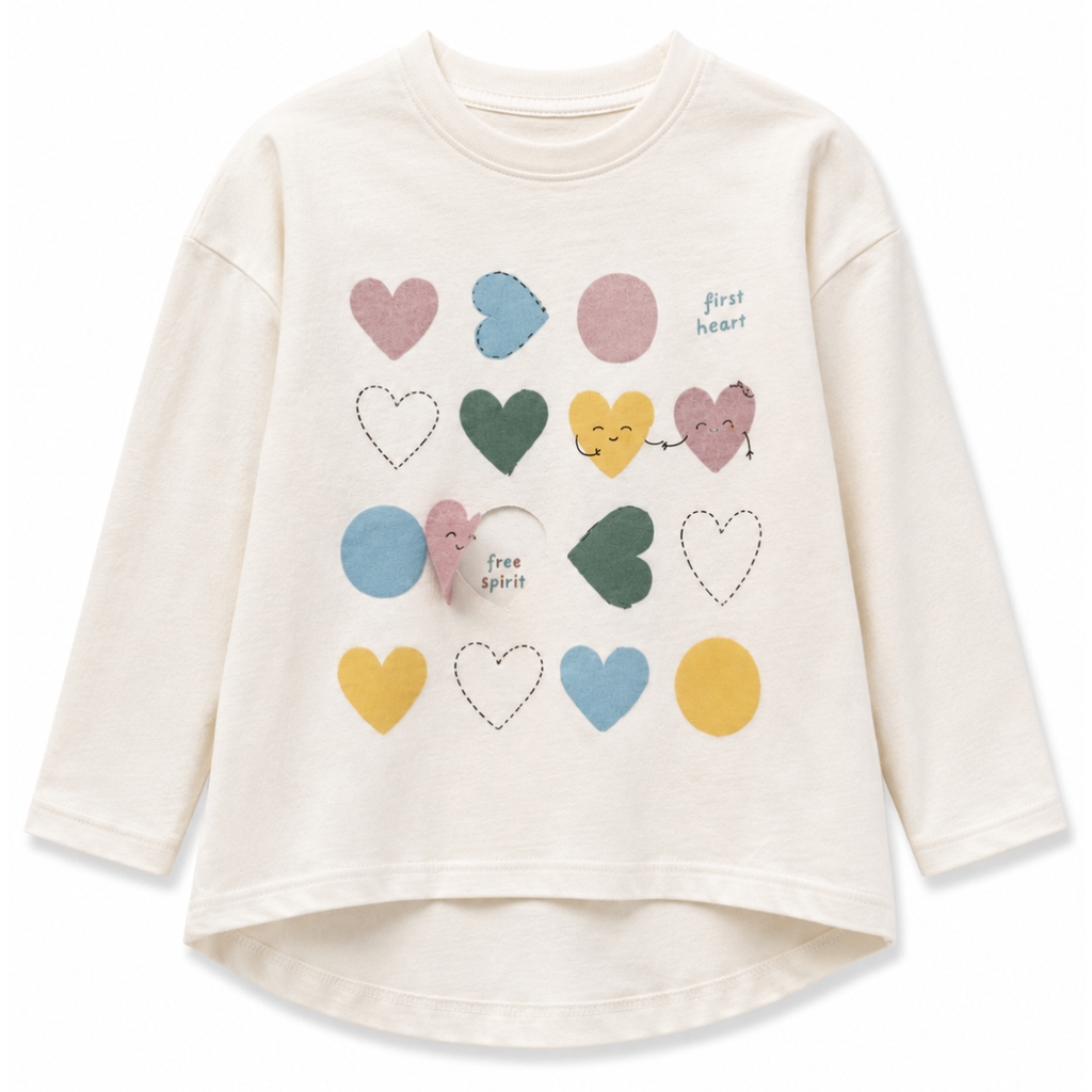MAGLIA CON CUORI