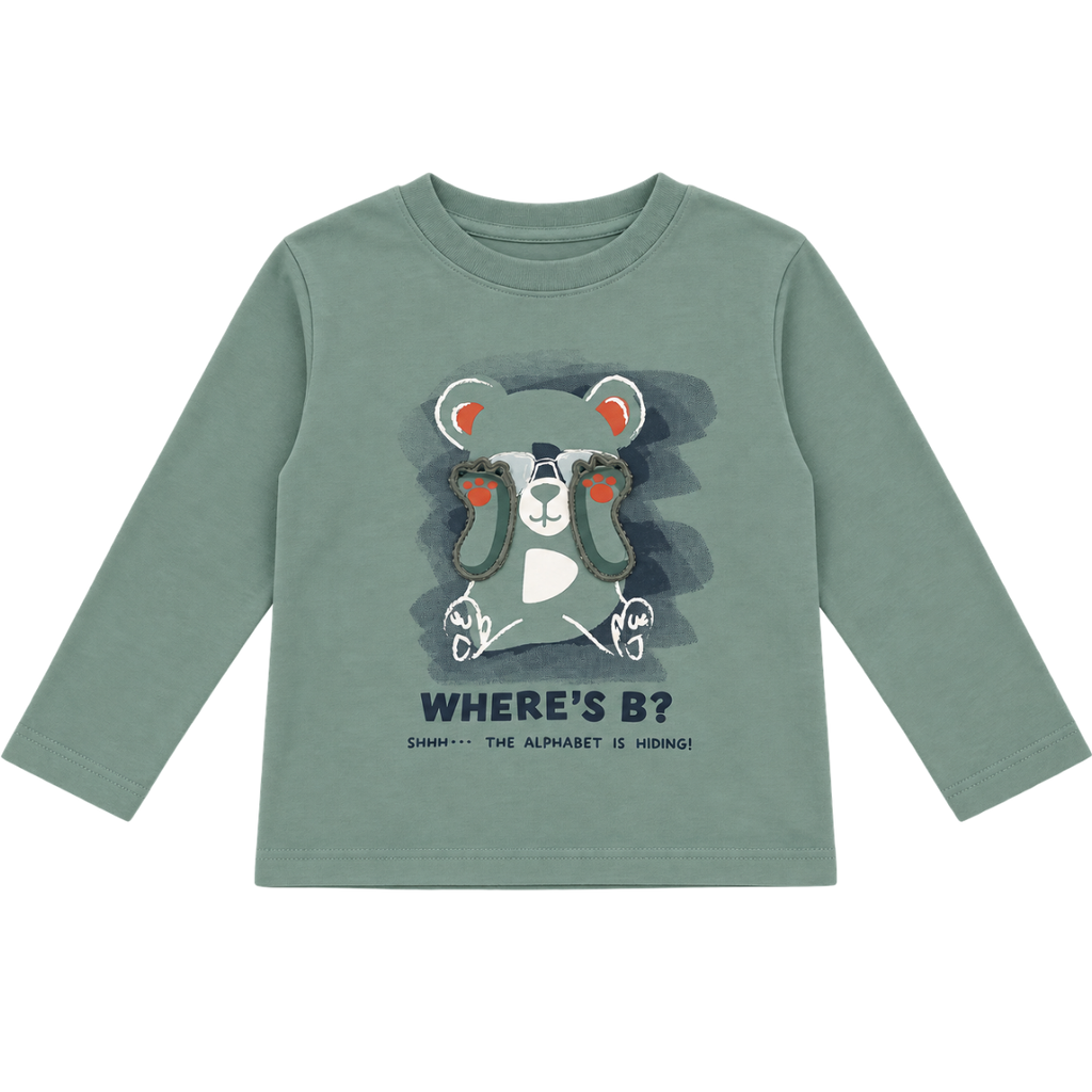 MAGLIA GIROCOLLO CON STAMPA